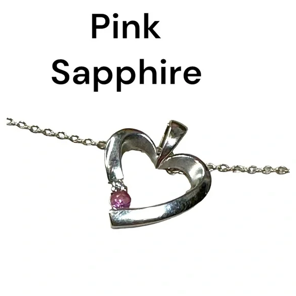 Kay Jewelers Jewelry Unique 4k Pink Sapphire Sterling Silver